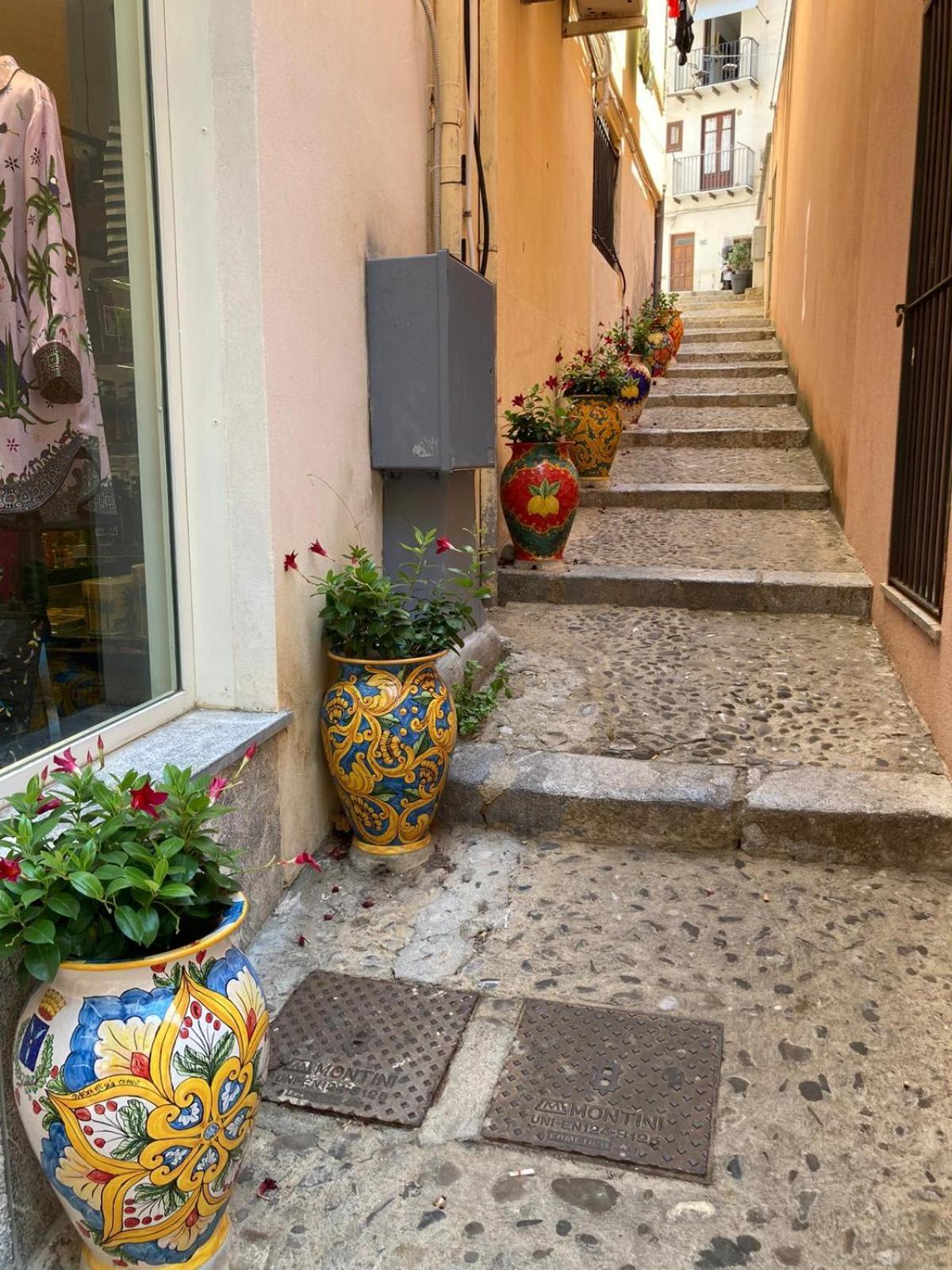 Appartamento Casa Vicolo Re Cefalù Esterno foto